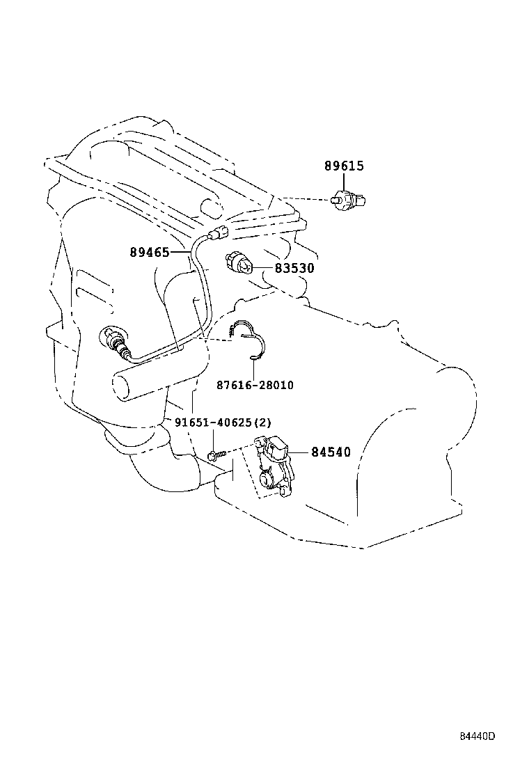 83320-80394 GAGE ASSY, FUEL SENDER product image
