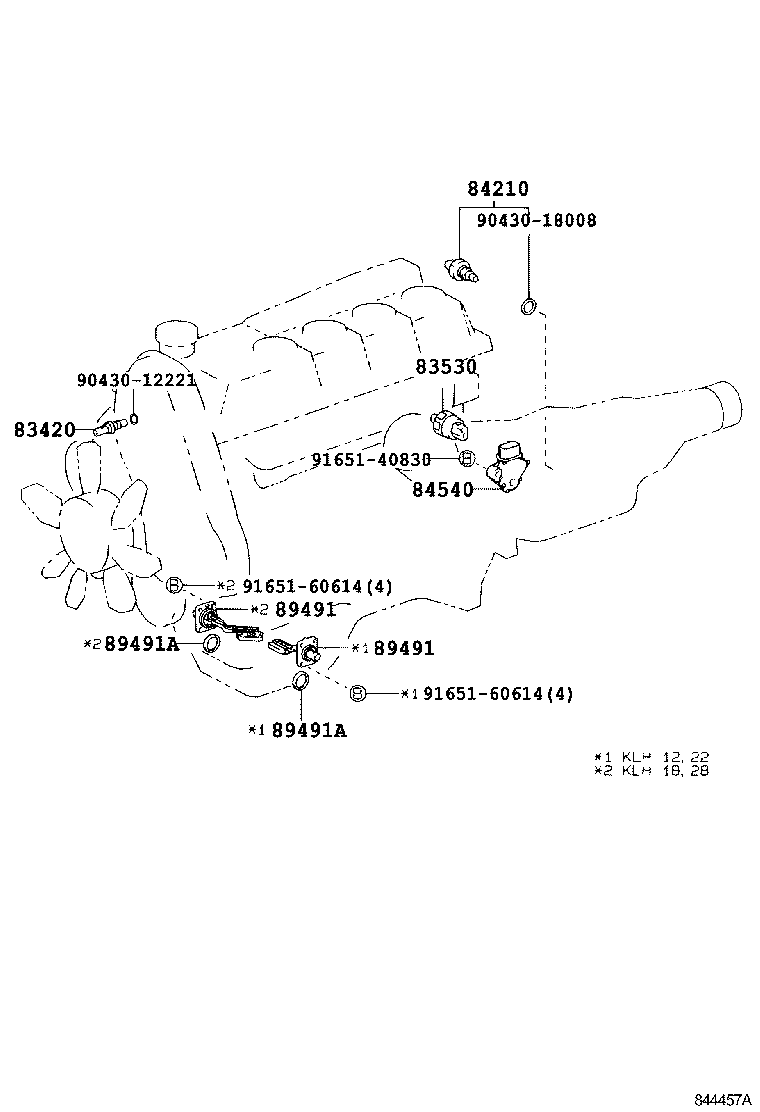 83320-80352 GAGE ASSY, FUEL SENDER product image