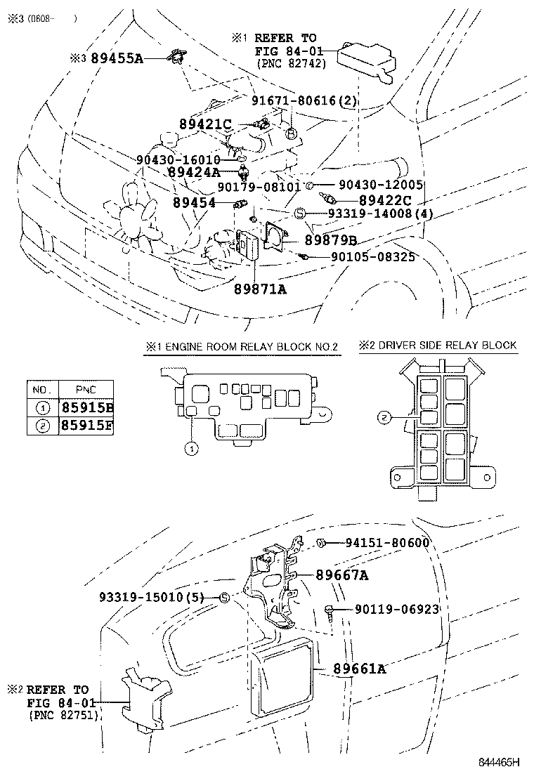 89661-26850 COMPUTER, ENGINE CONTROL product image