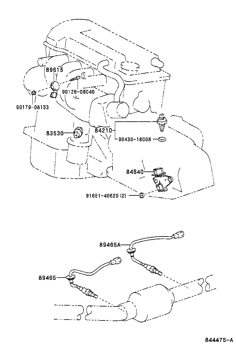 84040-13071 MASTER SWITCH ASSY, POWER WINDOW REGULATOR product image