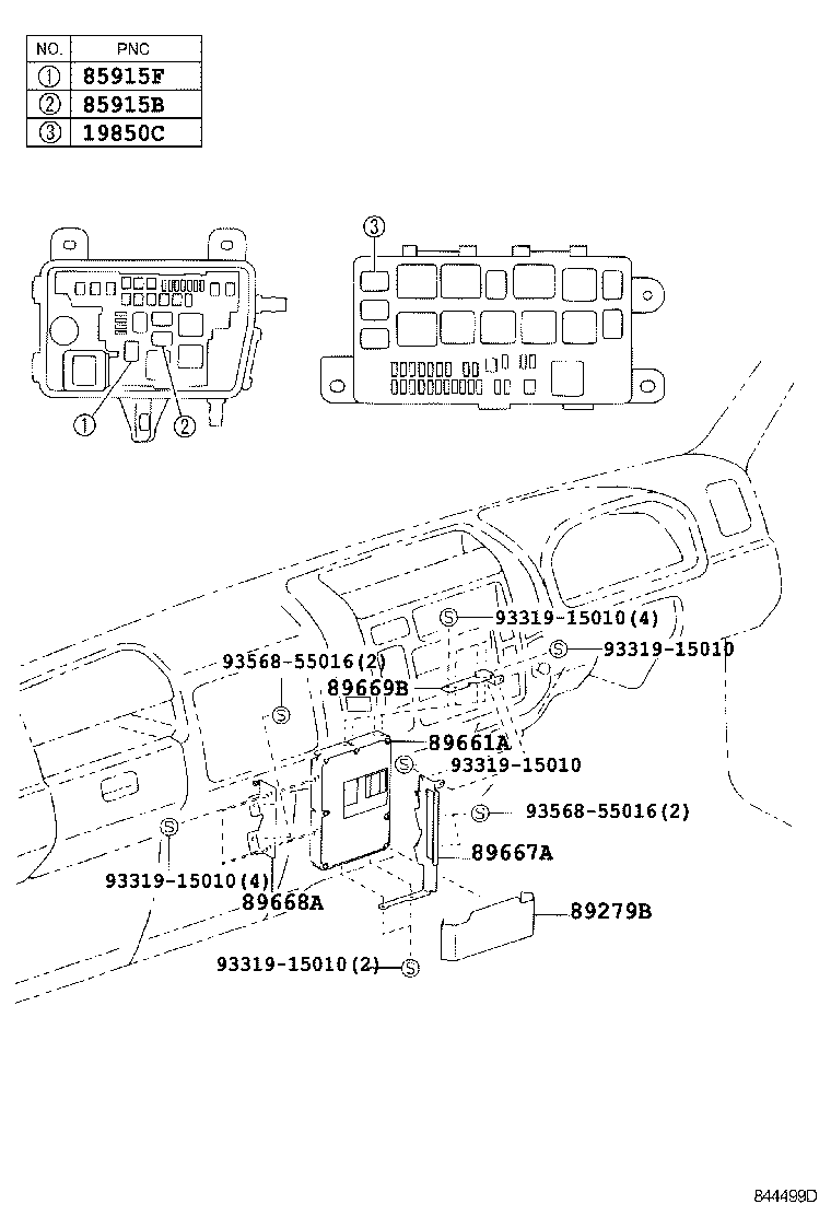 89279-37020 COVER, DIESEL ENGINE CONTROL COMPUTOR product image