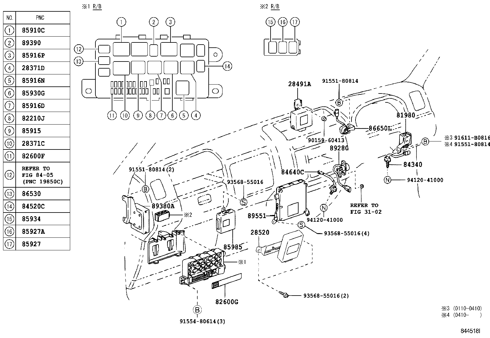 80590-37150 RELAY, KEY REMINDER product image