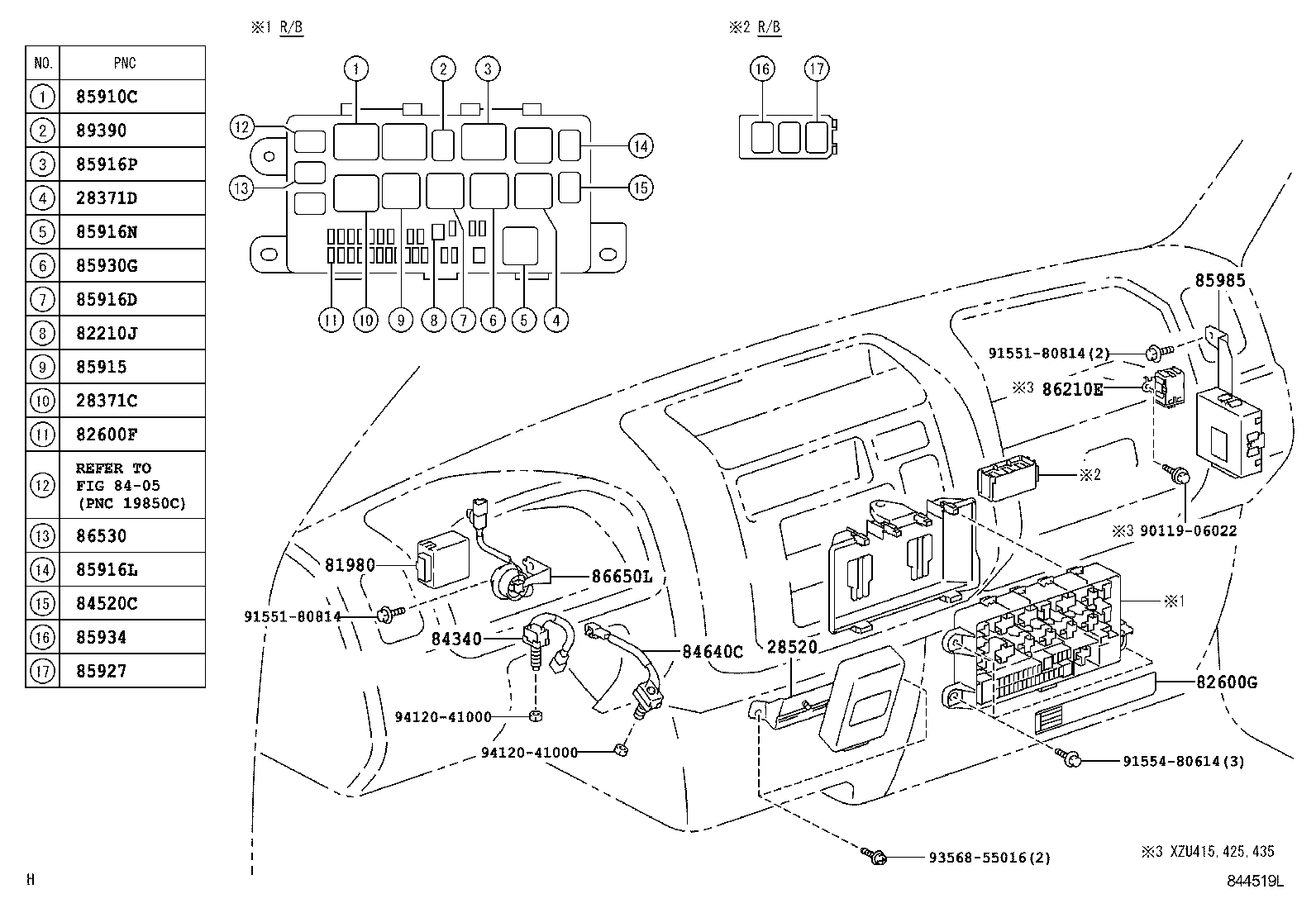 80590-37150 RELAY, KEY REMINDER product image