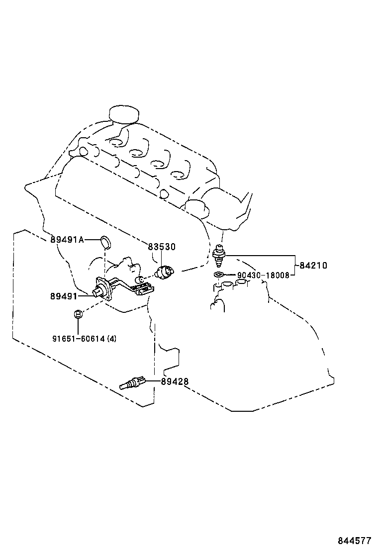 83320-13190 GAGE ASSY, FUEL SENDER product image