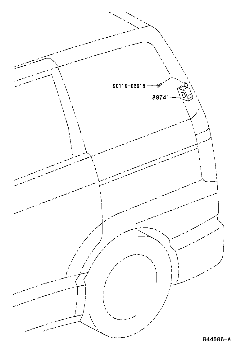89746-28030 HARNESS, ELECTRICAL KEY WIRE product image