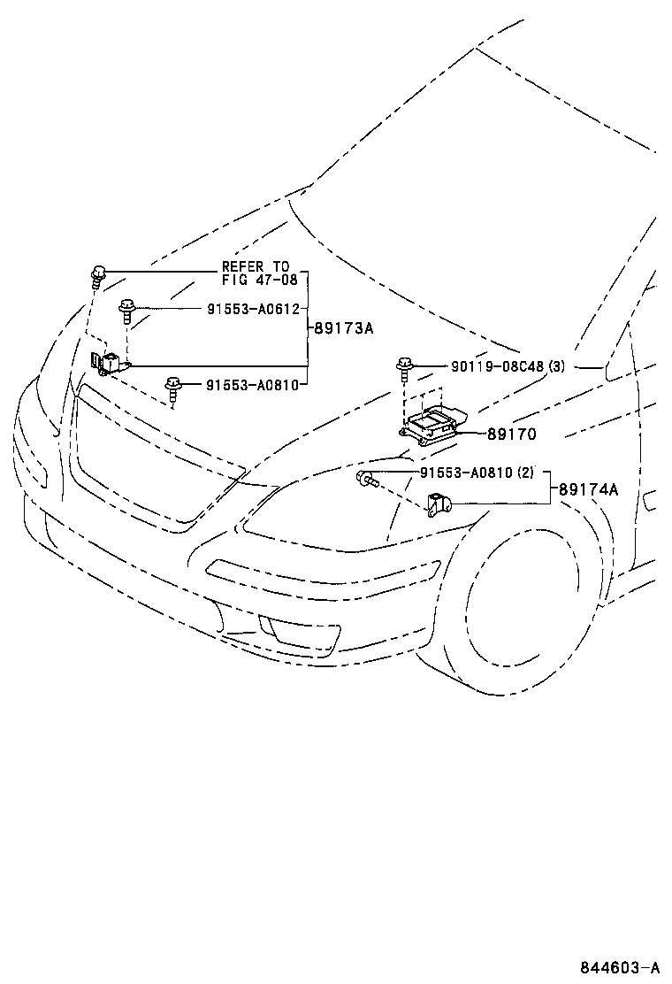 89170-20200 SENSOR ASSY, AIR BAG product image
