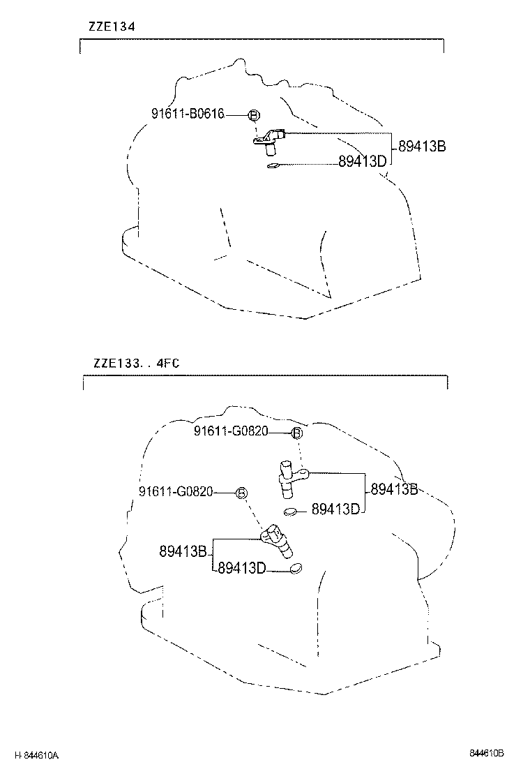 Toyota 89411-33010 SENSOR, TRANSMISSION REVOLUTION