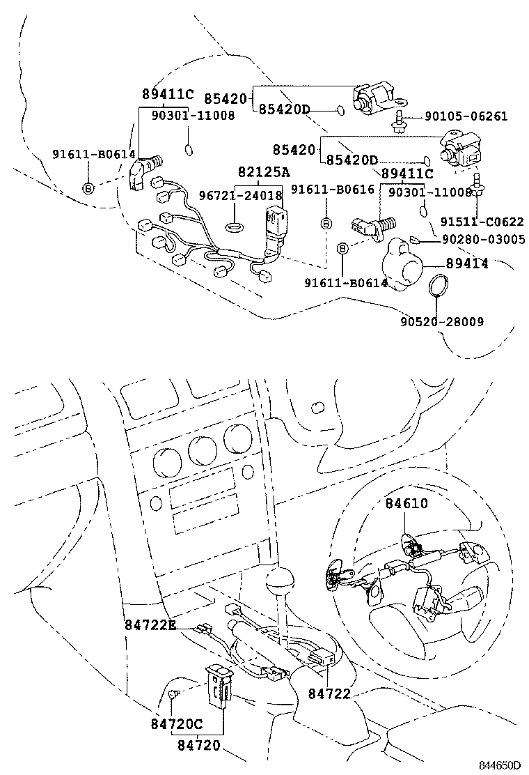 82125-22260 WIRE, TRANSMISSION product image