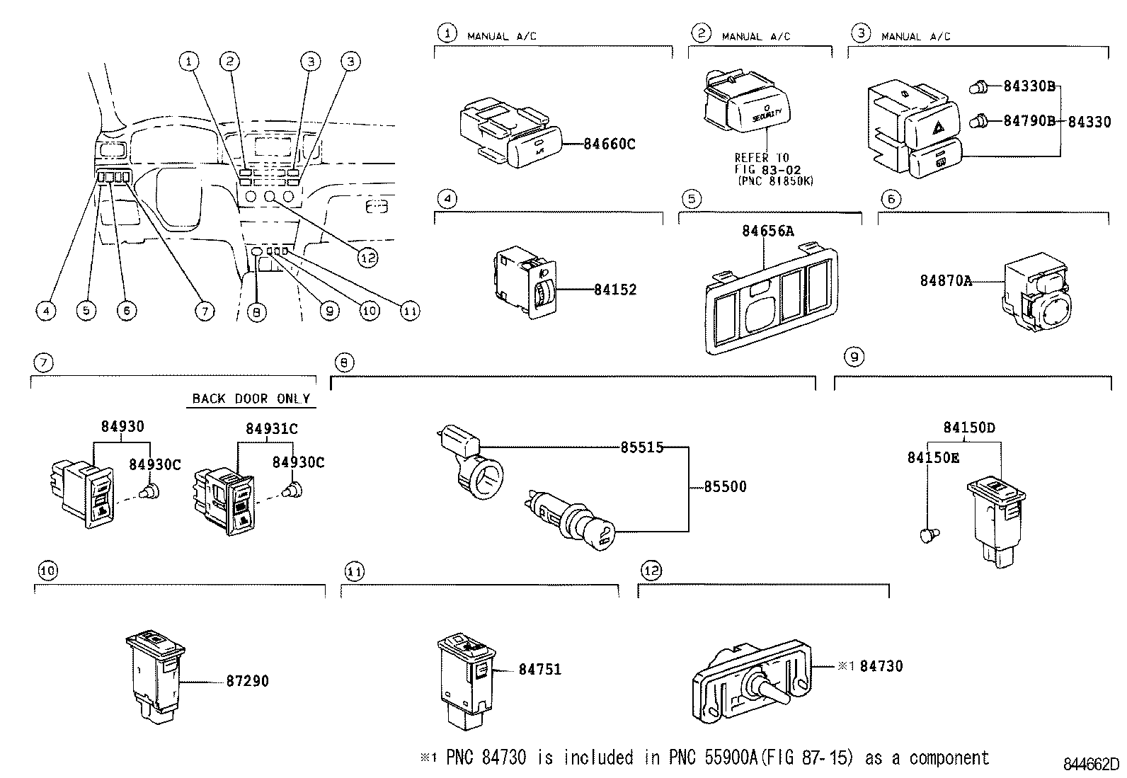 83320-13190 GAGE ASSY, FUEL SENDER product image