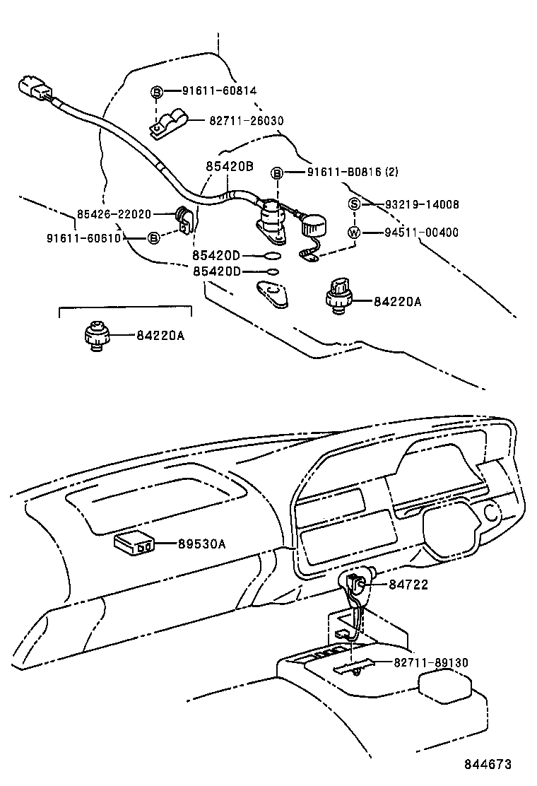 89530-26100 COMPUTER ASSY, TRANSMISSION CONTROL product image