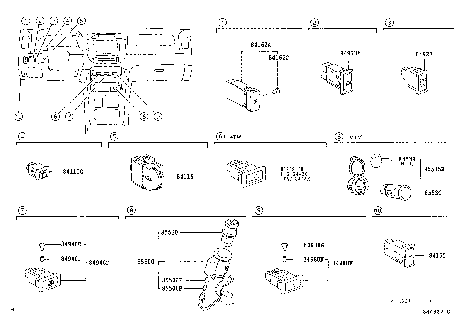83320-06020 GAGE ASSY, FUEL SENDER product image