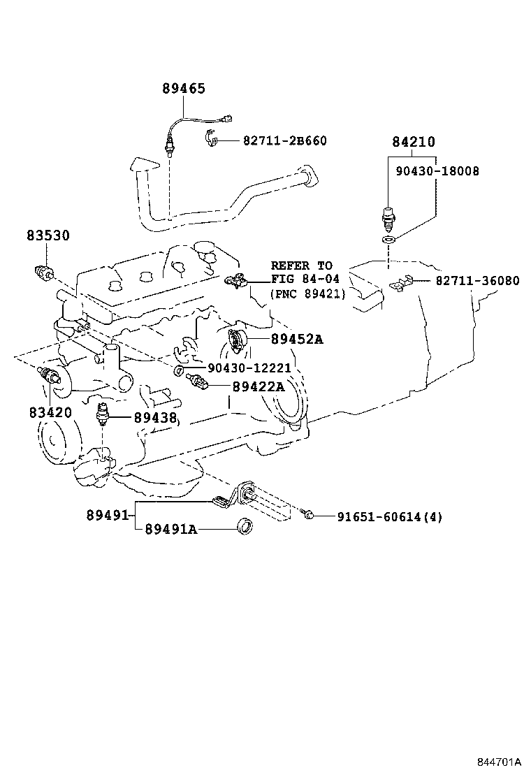 83320-80261 GAGE ASSY, FUEL SENDER product image