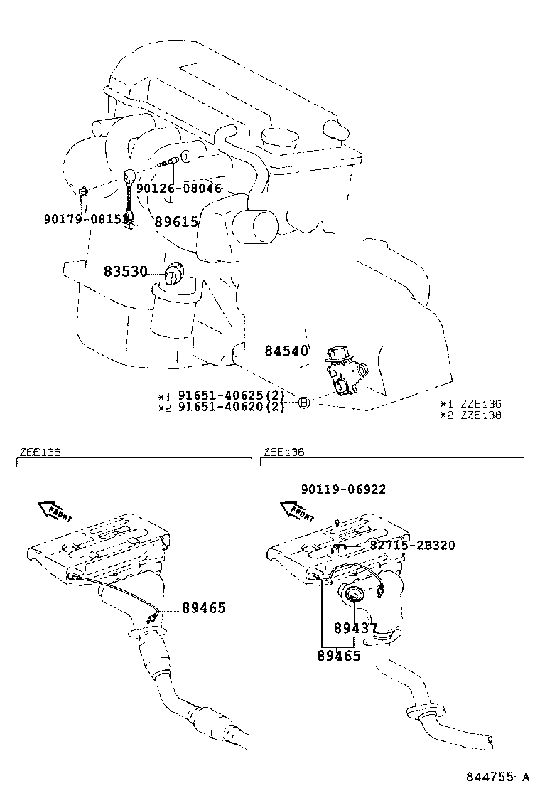 82730-01010 BLOCK ASSY, INSTRUMENT PANEL JUNCTION product image