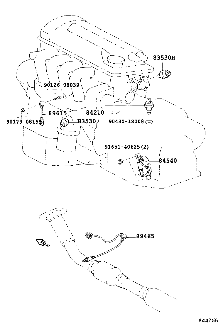 82730-01010 BLOCK ASSY, INSTRUMENT PANEL JUNCTION product image