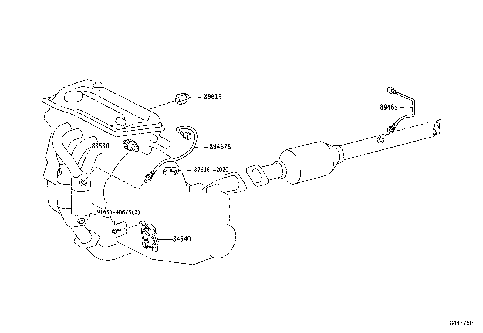 82660-58010 BLOCK ASSY, RELAY product image