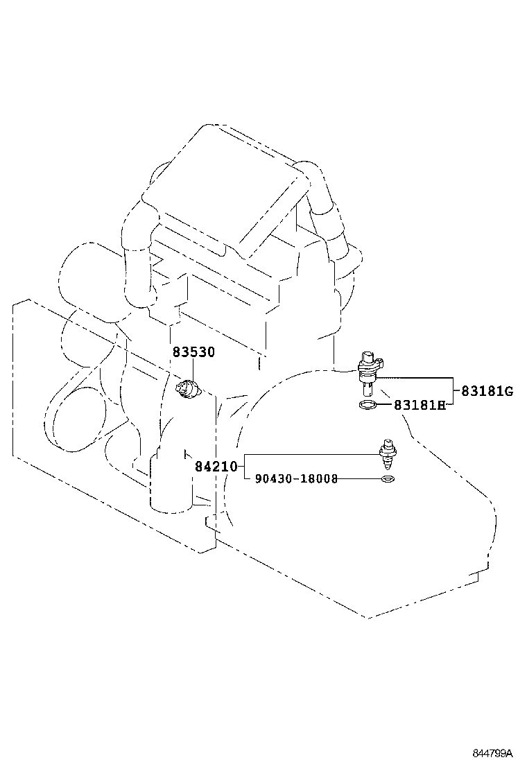 83320-52121 GAGE ASSY, FUEL SENDER product image