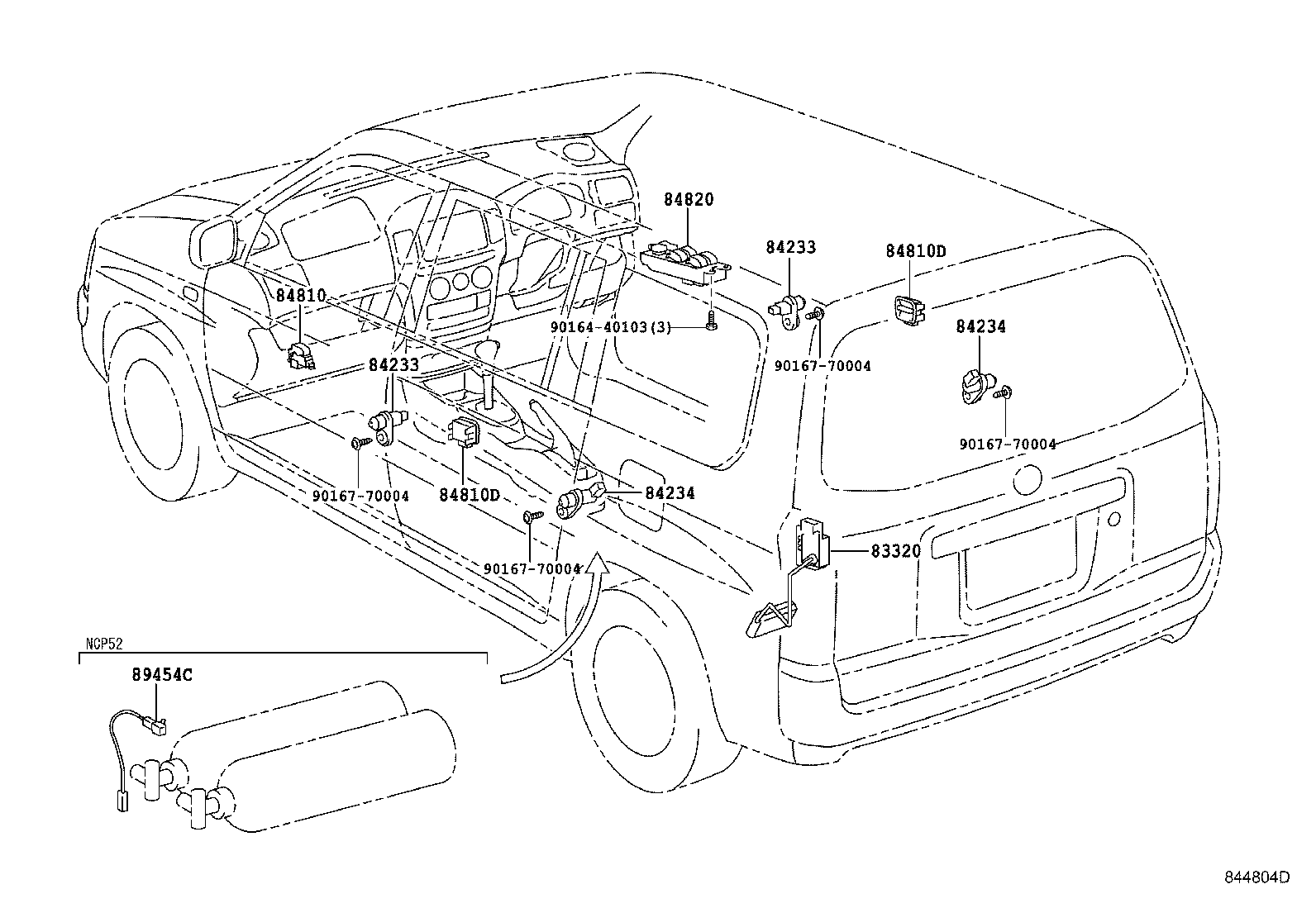 83320-52121 GAGE ASSY, FUEL SENDER product image