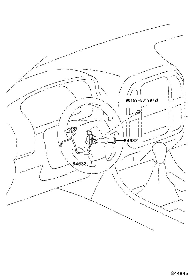 84632-60010 SWITCH, CRUISE CONTROL MAIN product image
