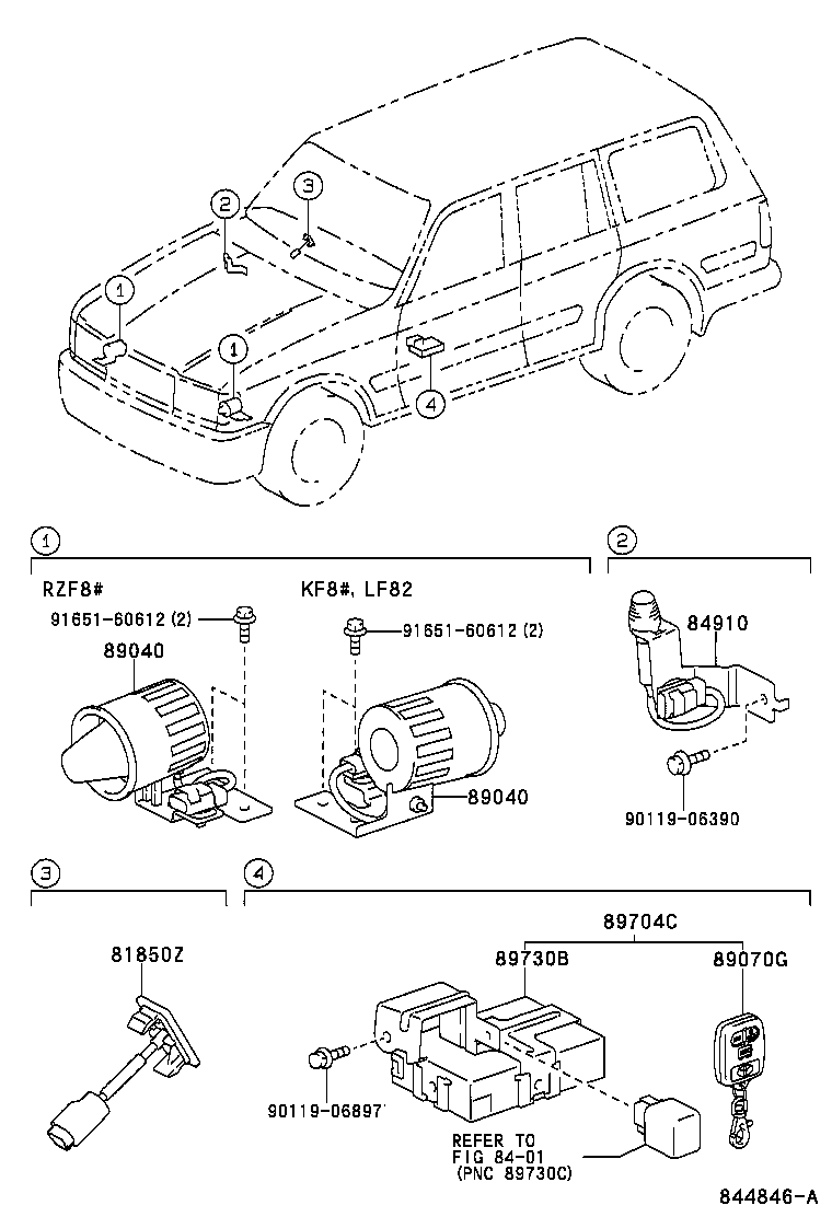 89780-38010 COMPUTER ASSY, TRANSPONDER KEY product image