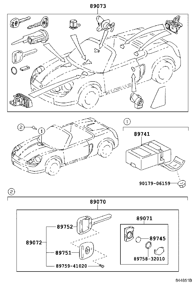 89751-17010 COVER, TRANSMITTER HOUSING product image