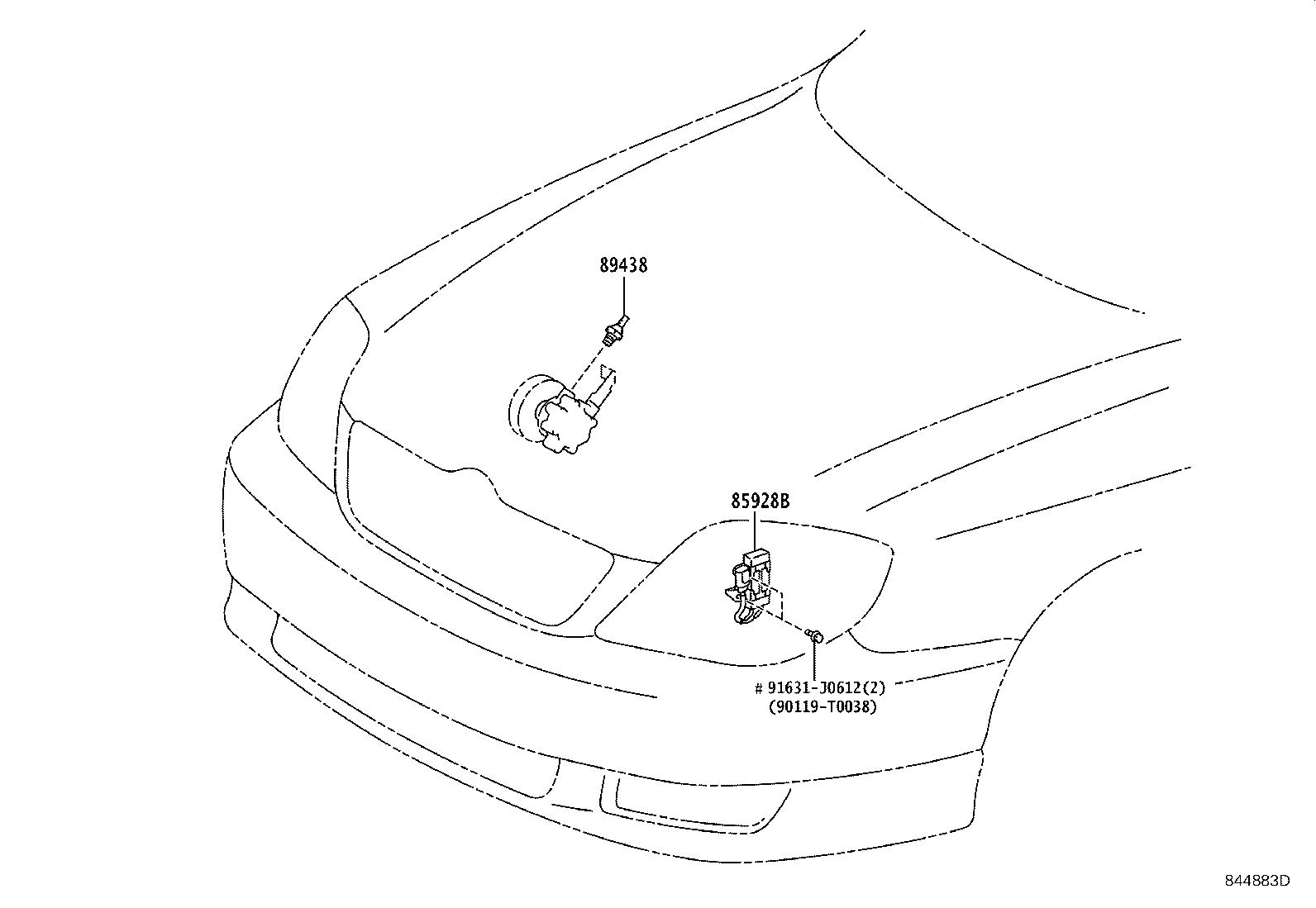 83320-12690 GAGE ASSY, FUEL SENDER product image