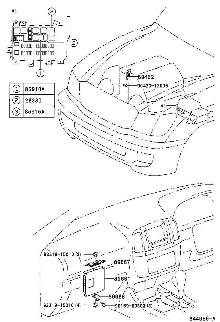 89570-60130 COMPUTER ASSY, FUEL PUMP CONTROL product image