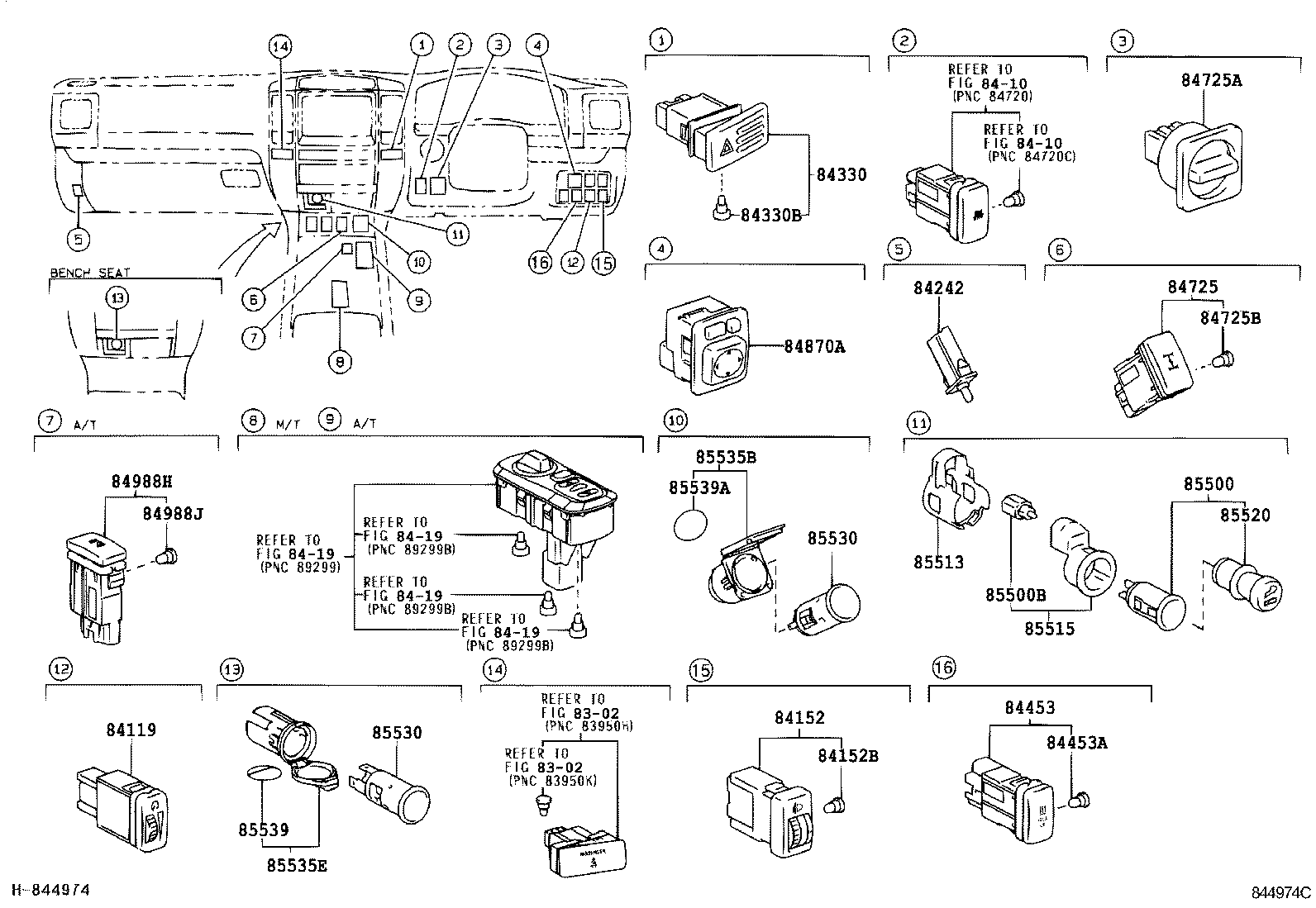 83320-60450 GAGE ASSY, FUEL SENDER product image