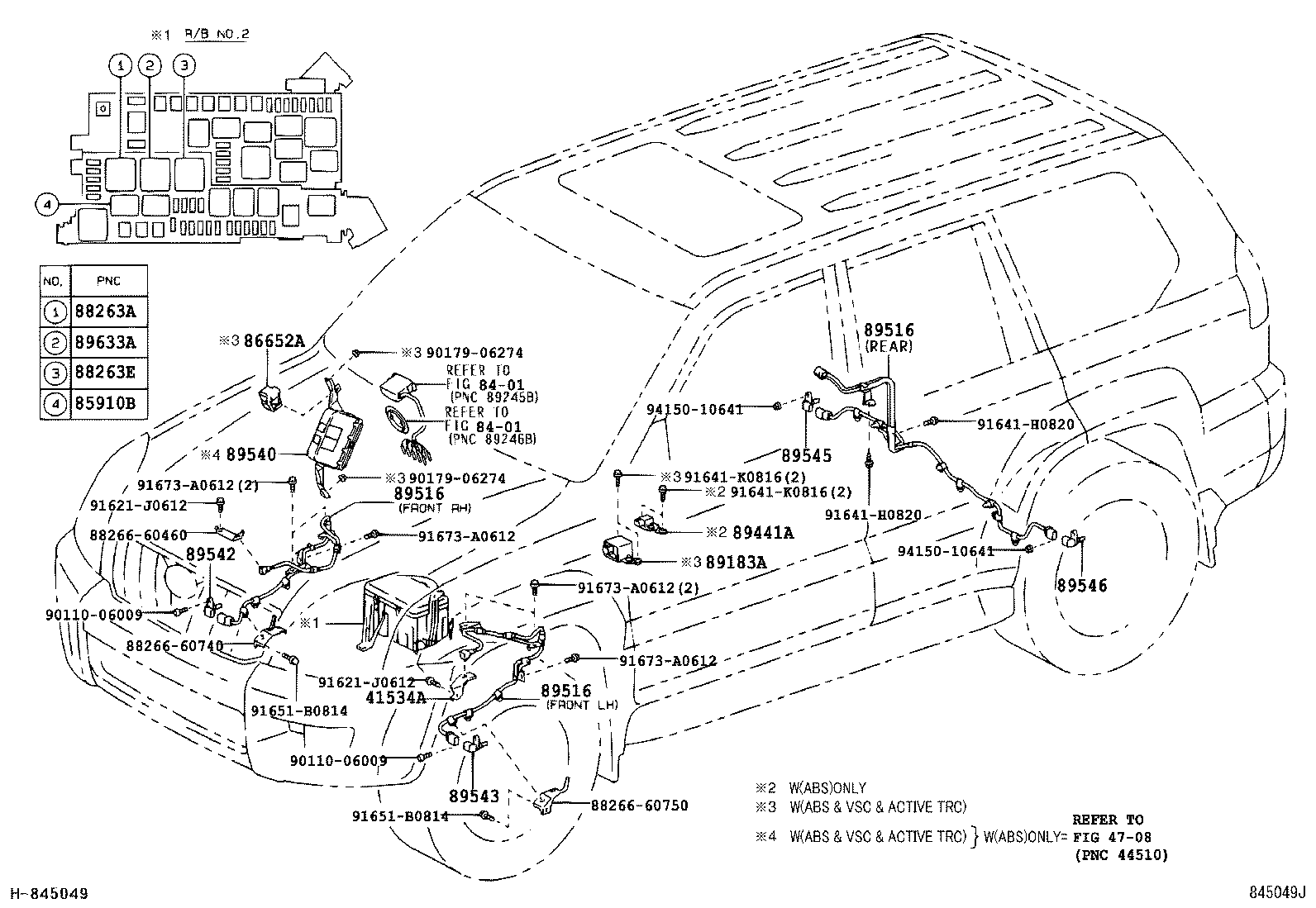 89540-60310 COMPUTER ASSY, SKID CONTROL product image