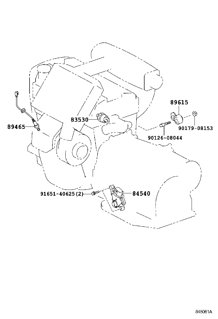 84152-21020 SWITCH, HEADLAMP LEVELING product image