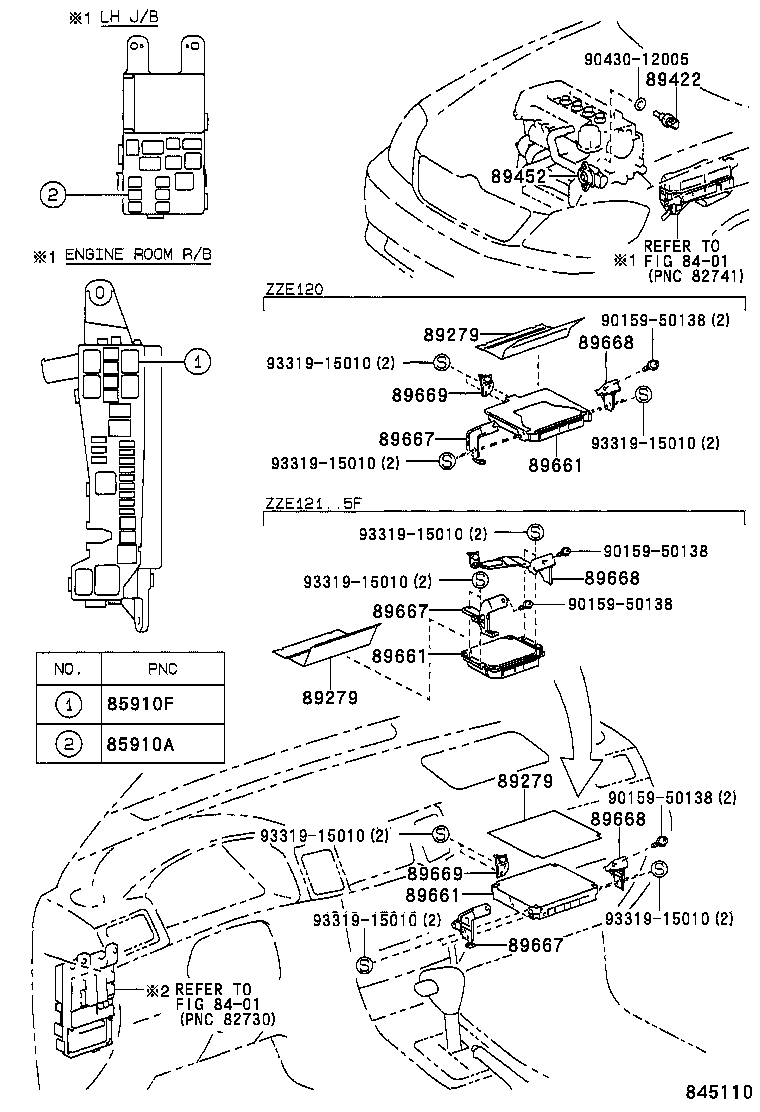 89661-12A00 COMPUTER, ENGINE CONTROL product image