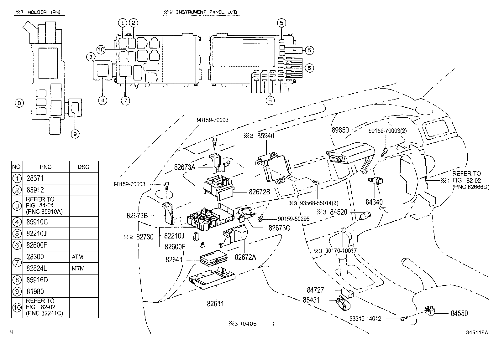 84820-02090 MASTER SWITCH ASSY, POWER WINDOW REGULATOR product image