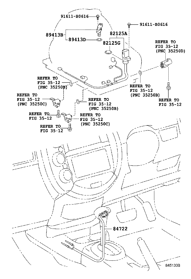 84722-52070-C0 SWITCH, TRANSMISSION CONTROL product image