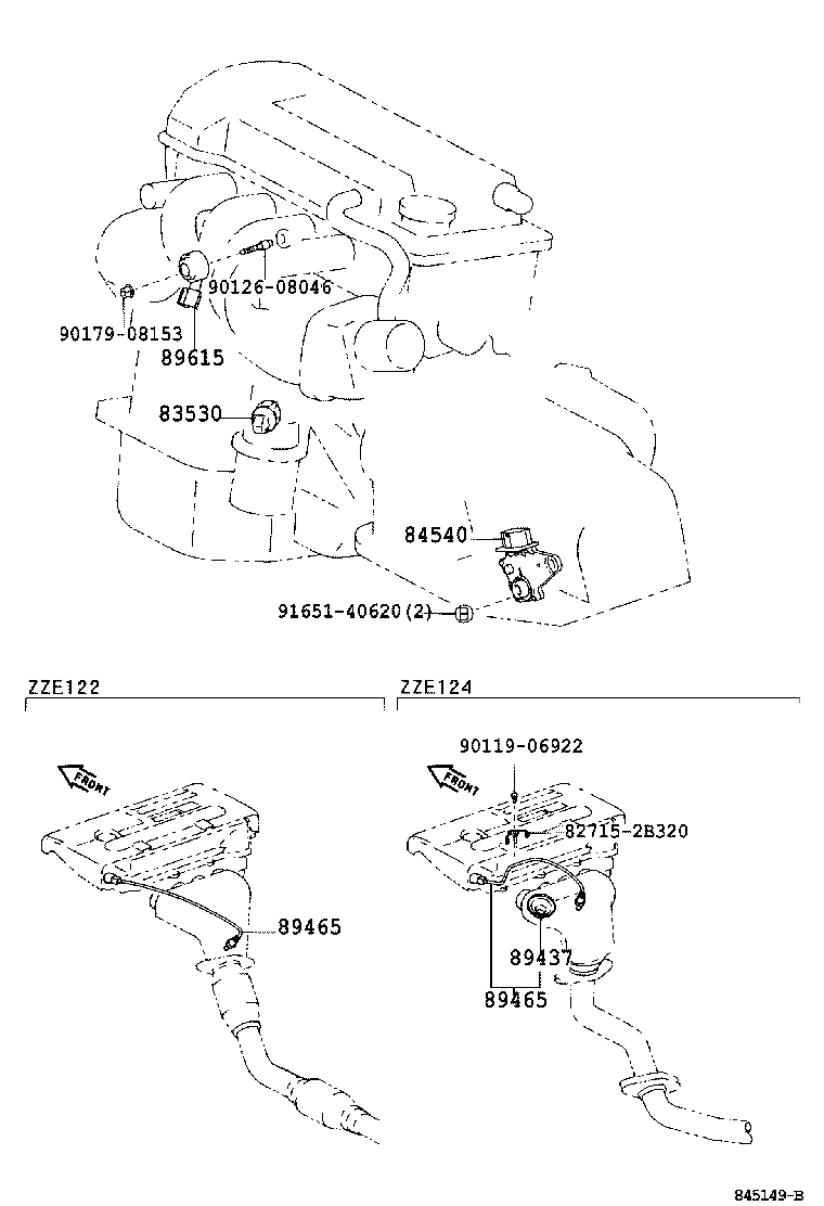 83320-12650 GAGE ASSY, FUEL SENDER product image