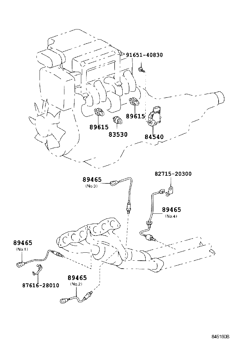 28850-75010 SENSOR ASSY, BATTERY CURRENT product image