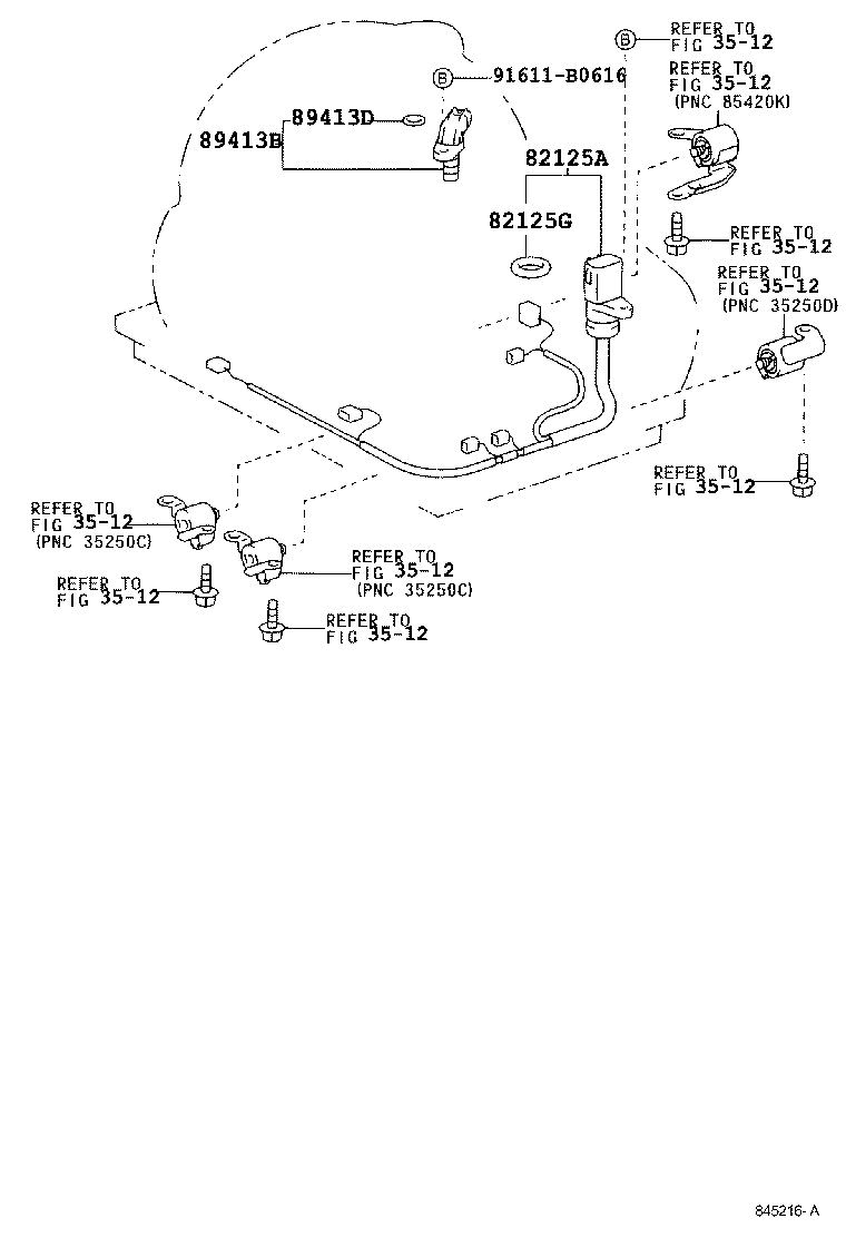 84570-52020 SWITCH ASSY, KICK DOWN product image