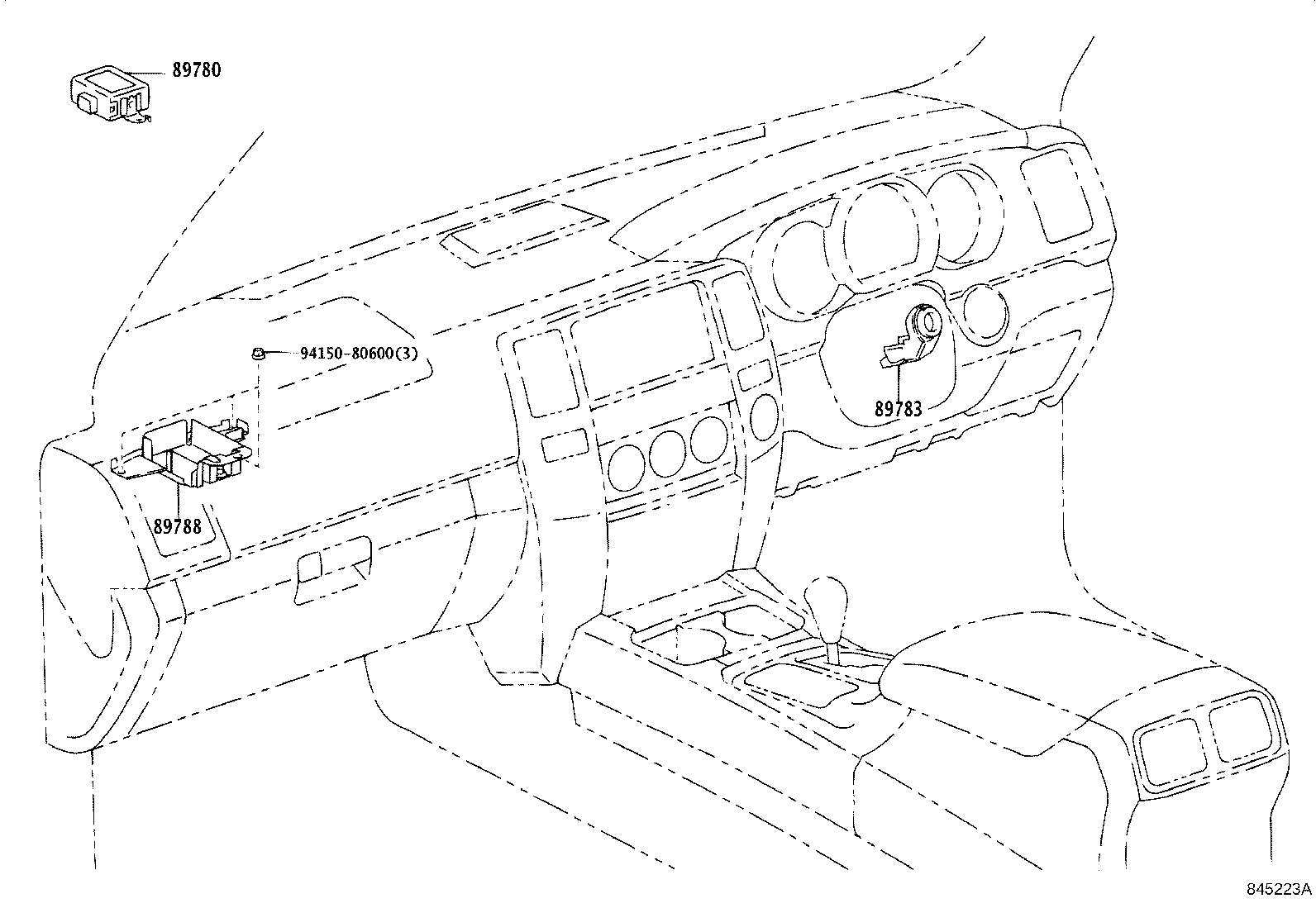 89780-35100 COMPUTER ASSY, TRANSPONDER KEY product image