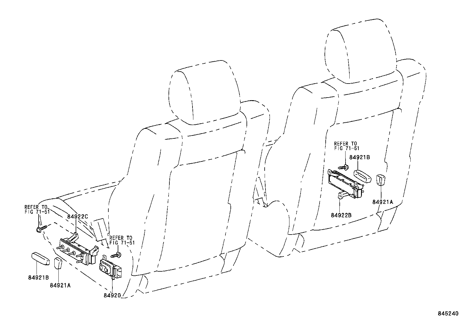 82662-3D110 COVER, RELAY BLOCK, UPPER, NO.1 product image