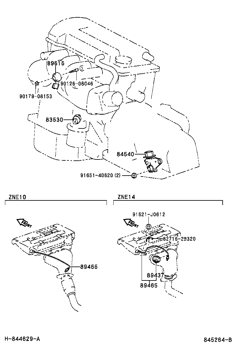 28865-28010 SENSOR, BATTERY THERMOMETER product image