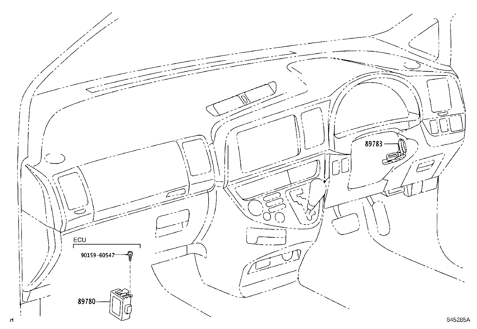 89780-68030 COMPUTER ASSY, TRANSPONDER KEY product image