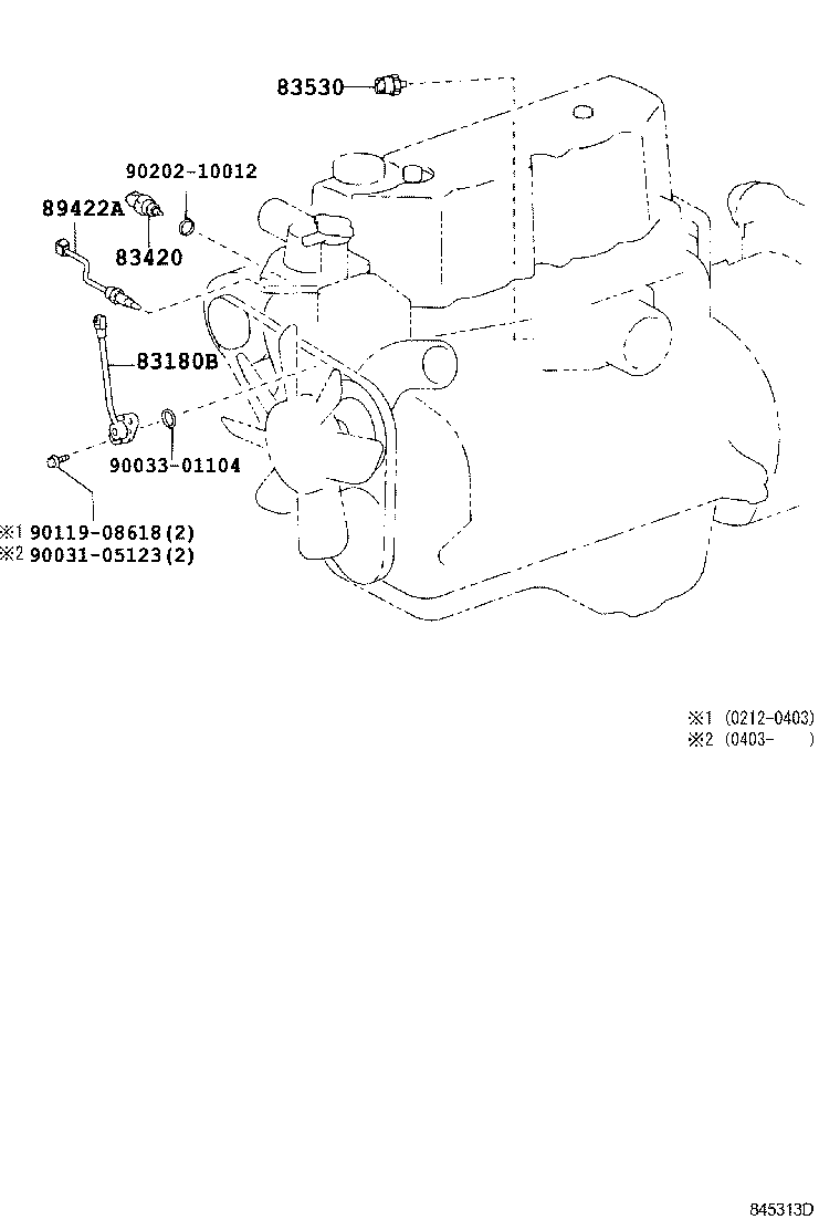 80590-37150 RELAY, KEY REMINDER product image