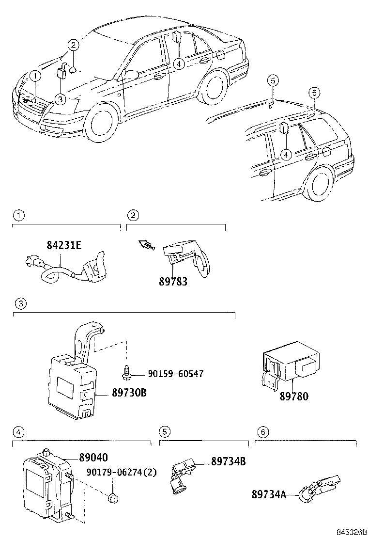 89780-05041 COMPUTER ASSY, TRANSPONDER KEY product image