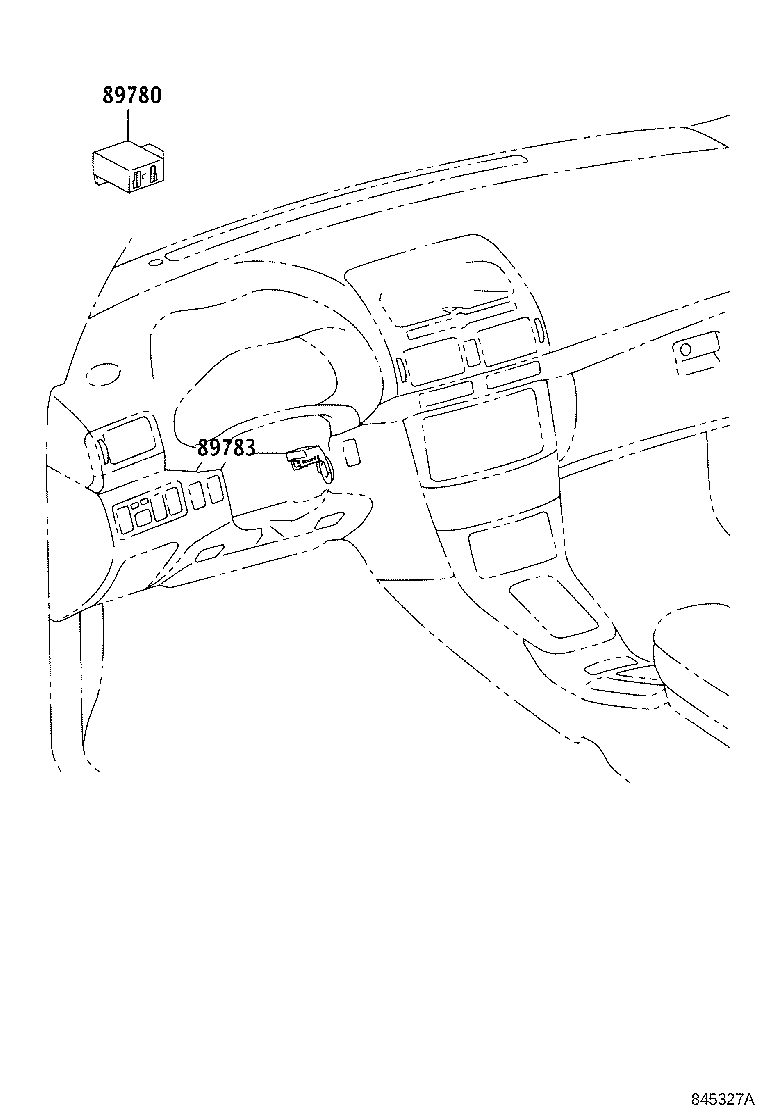 89780-05041 COMPUTER ASSY, TRANSPONDER KEY product image