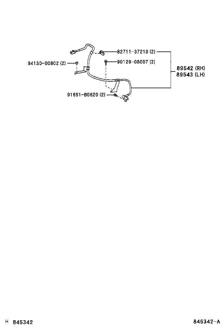 89540-37200 COMPUTER ASSY, SKID CONTROL product image