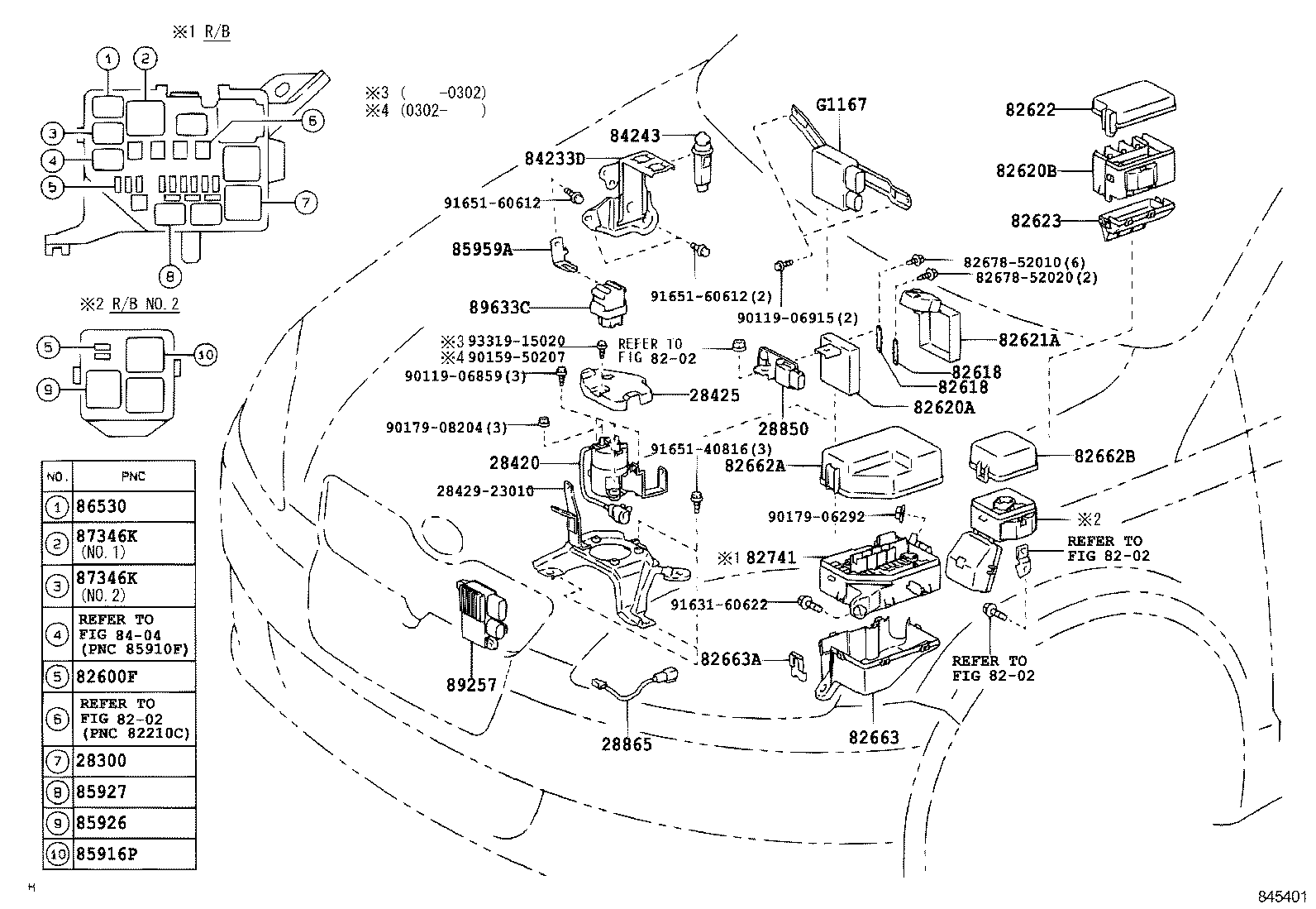 28420-23010 RELAY ASSY, VOLTAGE CONVERTER product image