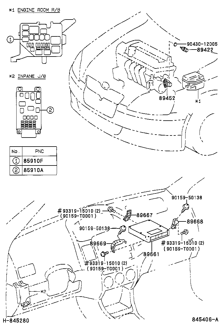 89452-97401 SENSOR, THROTTLE POSITION (FOR E.F.I.) product image