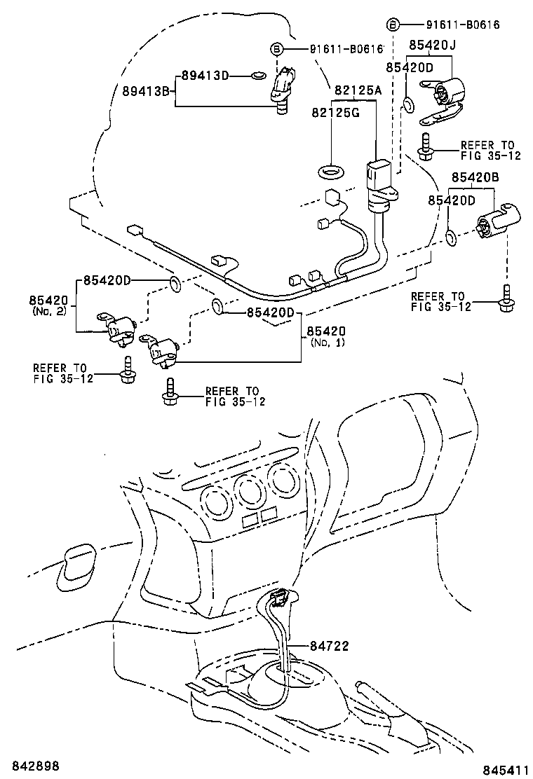 85420-52040 SOLENOID ASSY, TRANSMISSION product image