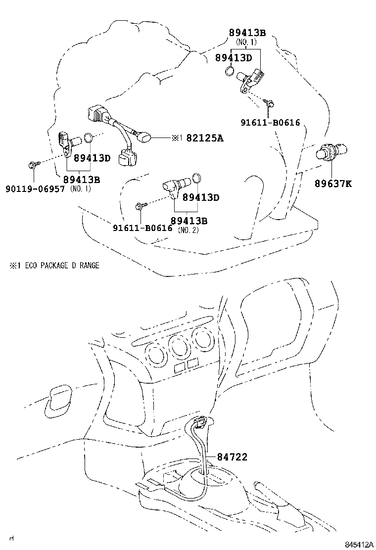 82125-52050 WIRE, TRANSMISSION product image