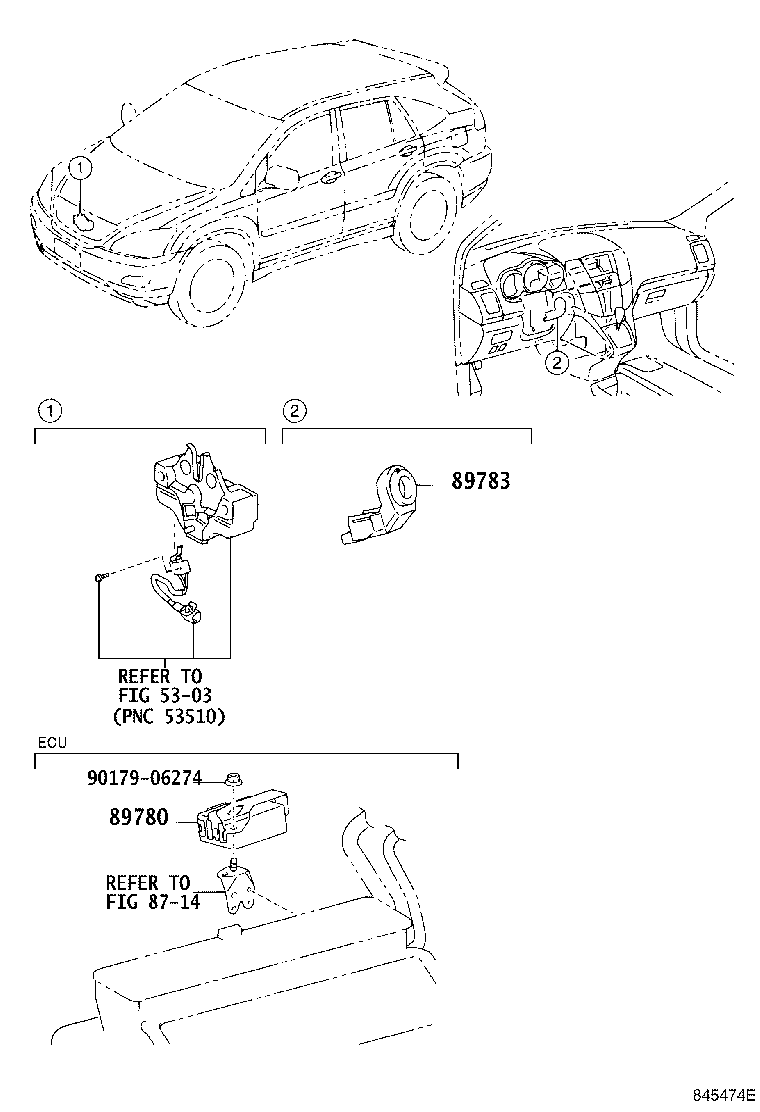 Toyota 89783-35030 AMPLIFIER, TRANSPONDER KEY