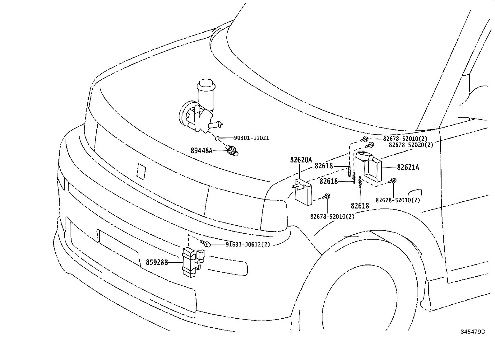 Thumbnail 2 for 89245-52010