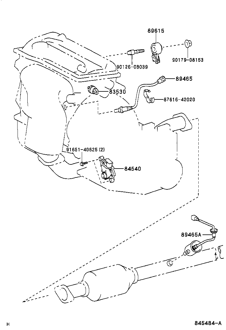 82730-48331 BLOCK ASSY, INSTRUMENT PANEL JUNCTION product image